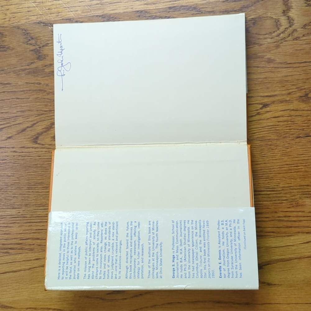 New Strategies For Public Affairs Reporting Hardcover Book Nonfiction Textbook - Picture 4 of 17
